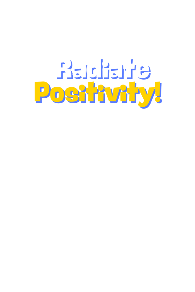 Rediate Positivity - Evoke Bean Unisex Oversized Printed Graphic T-Shirt – Navy Blue