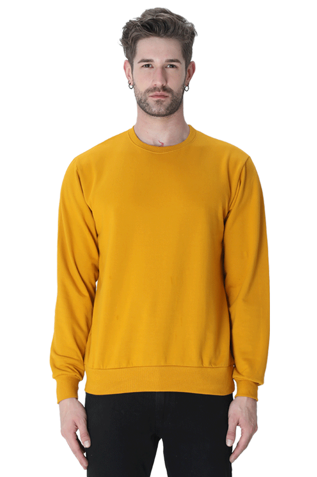 Classic Sweatshirt - Mustard Yellow