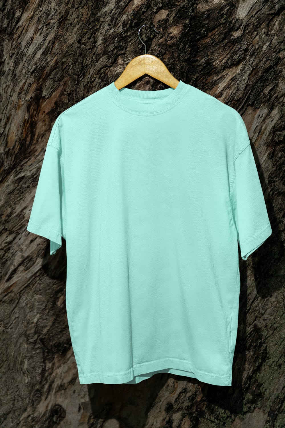 Classic - Evoke Bean Unisex Regular Fit Solid T-Shirt – Mint