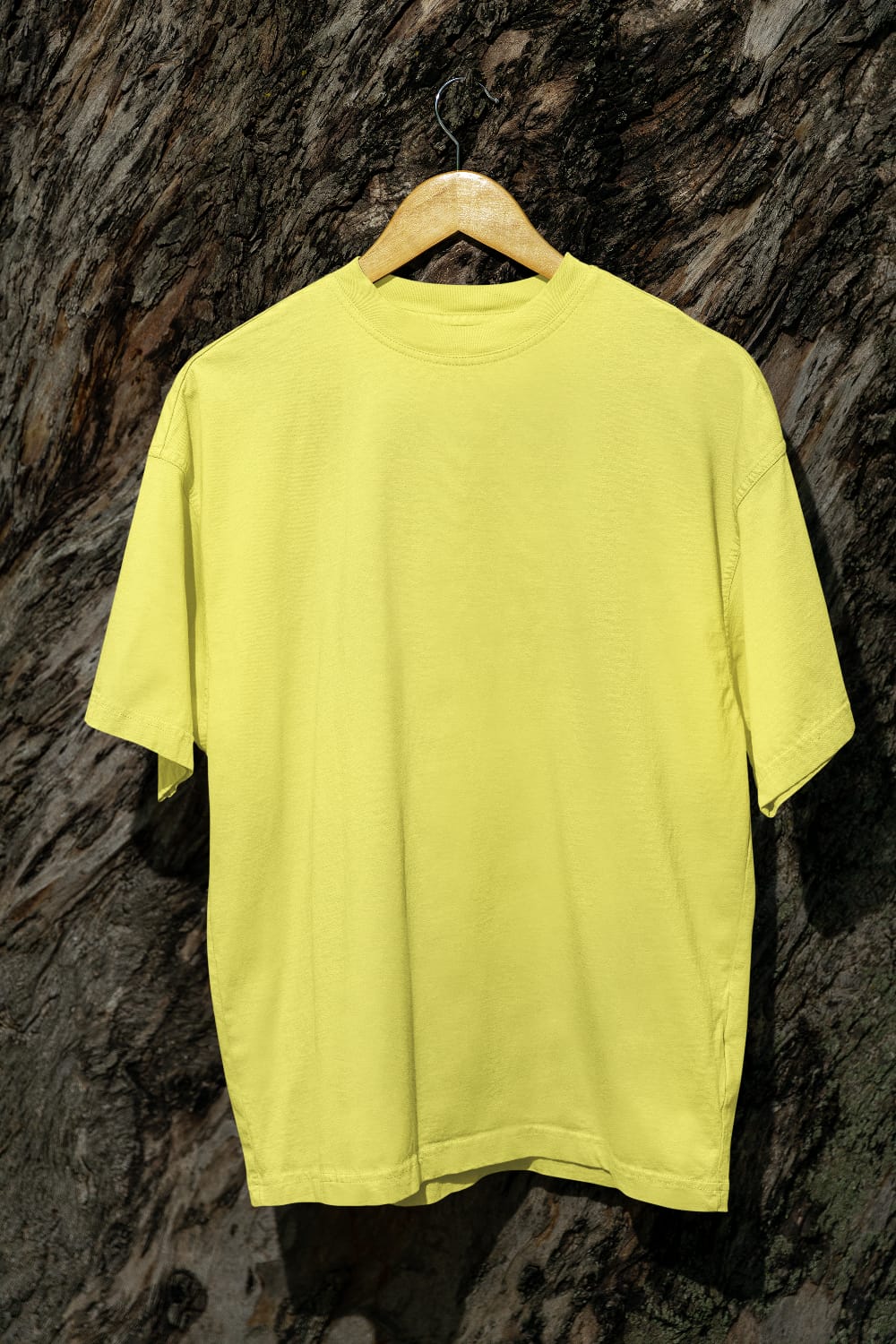 Classic - Evoke Bean Unisex Regular Fit Solid T-Shirt – New Yellow