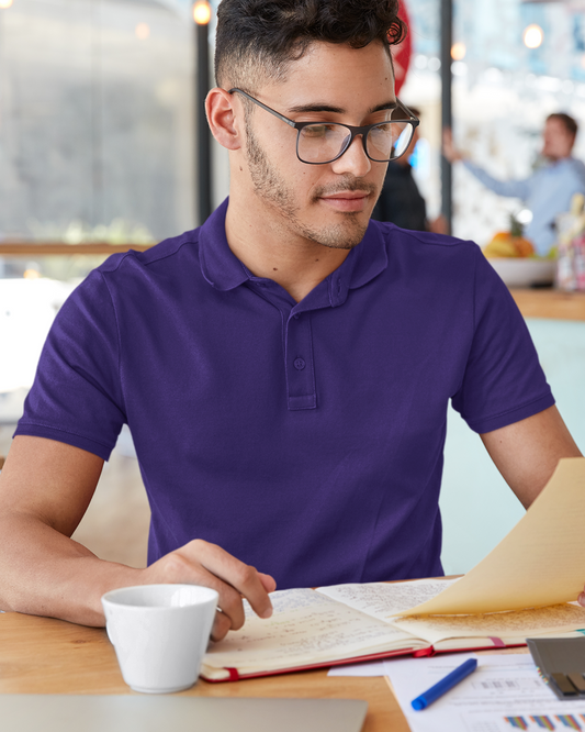 Polo T-Shirt - Purple