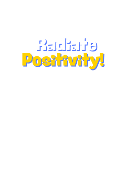 Rediate Positivity - Evoke Bean Unisex Oversized Printed Graphic T-Shirt – Navy Blue