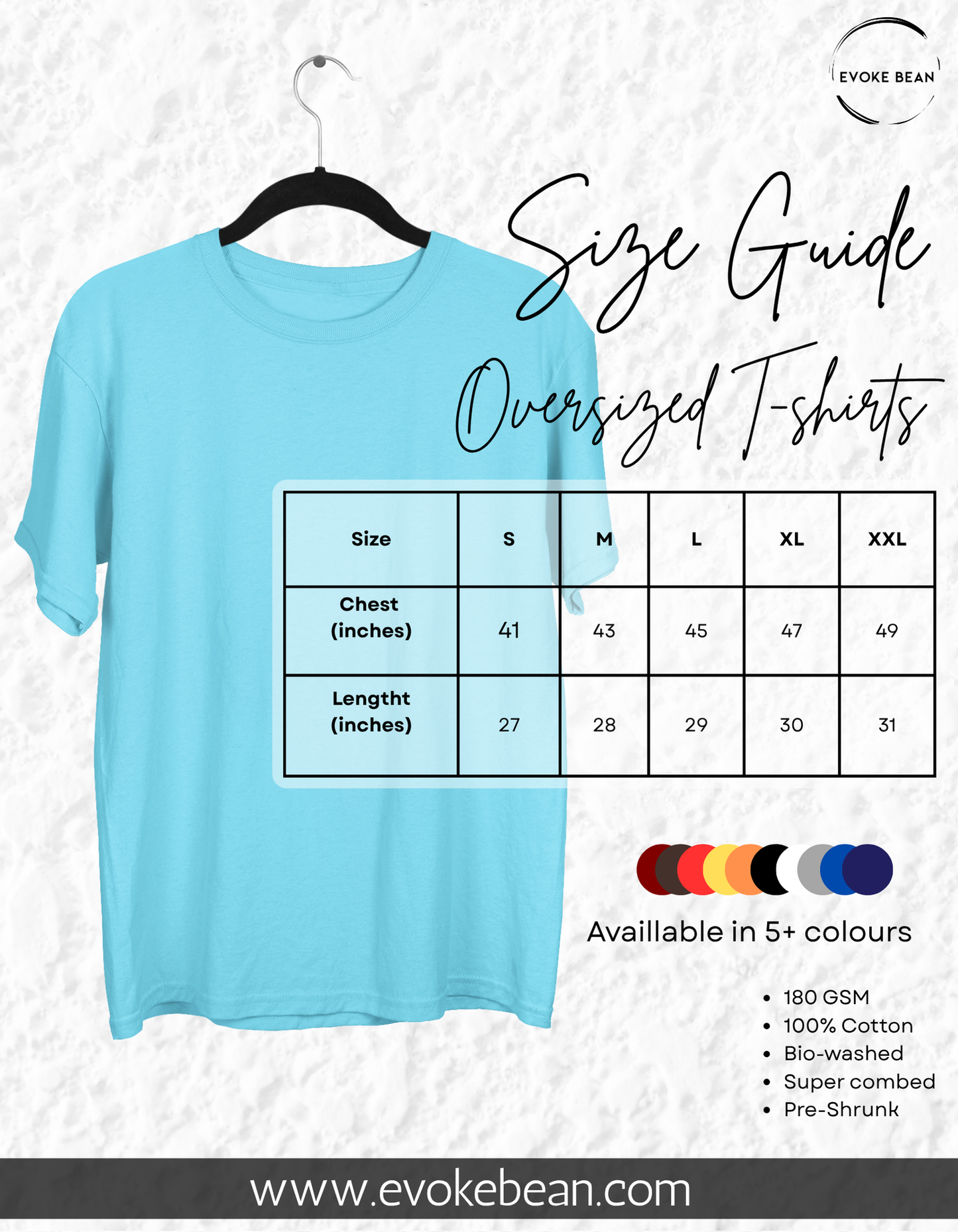 Be Fearless - Evoke Bean Unisex Oversized Printed Graphic T-Shirt – Black