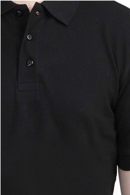 Polo T-Shirt - Black