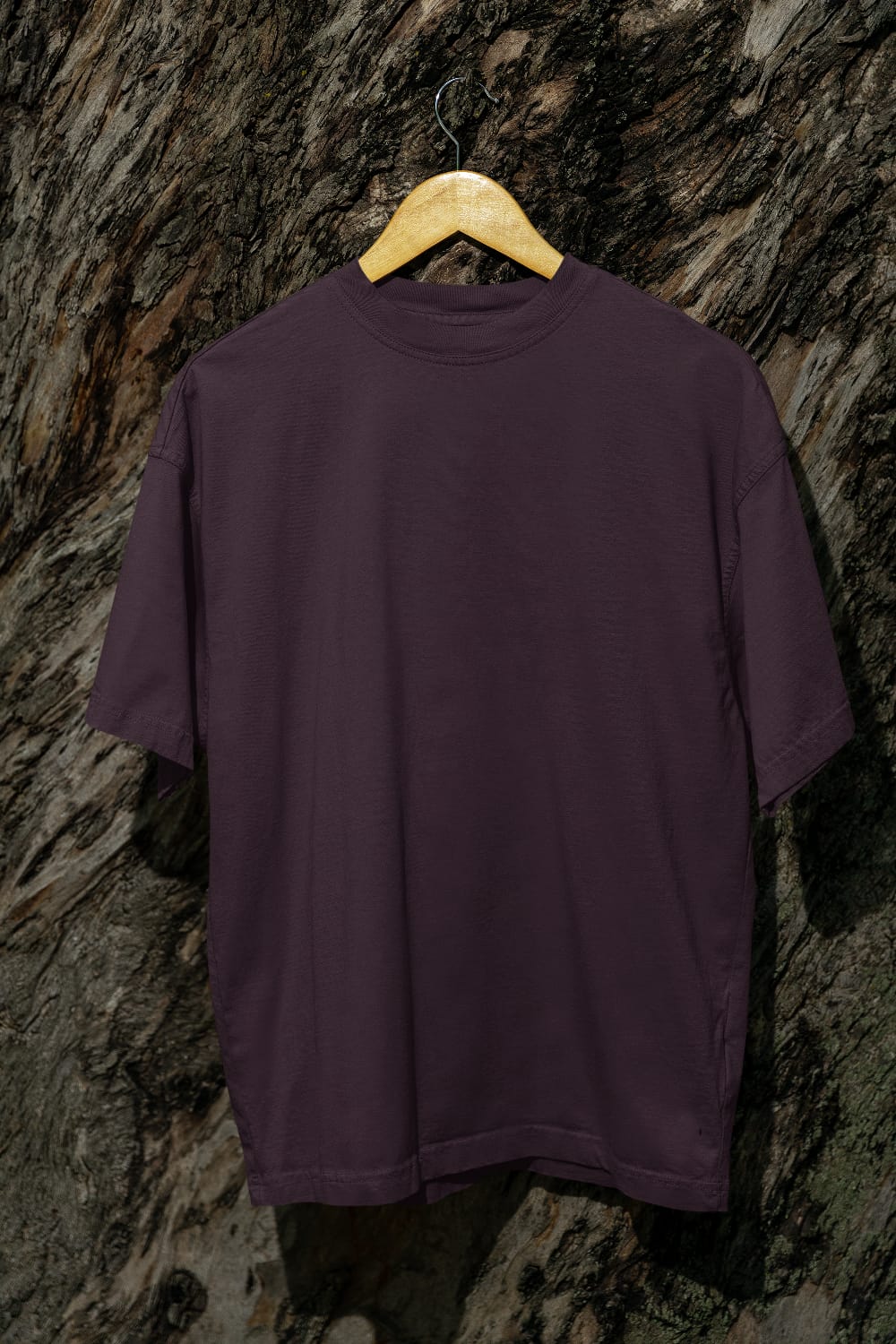 Classic - Evoke Bean Unisex Regular Fit Solid T-Shirt – Coffee Brown