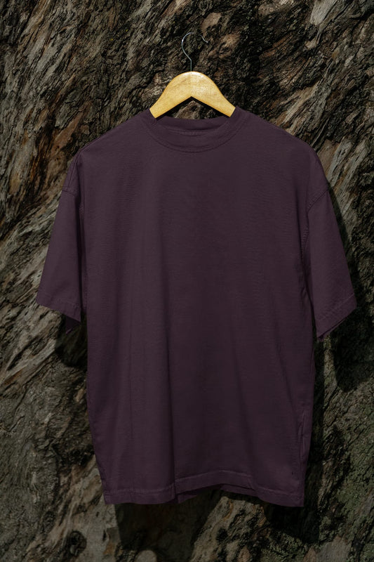 Classic - Evoke Bean Unisex Regular Fit Solid T-Shirt – Coffee Brown