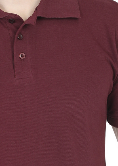 Polo T-Shirt - Maroon