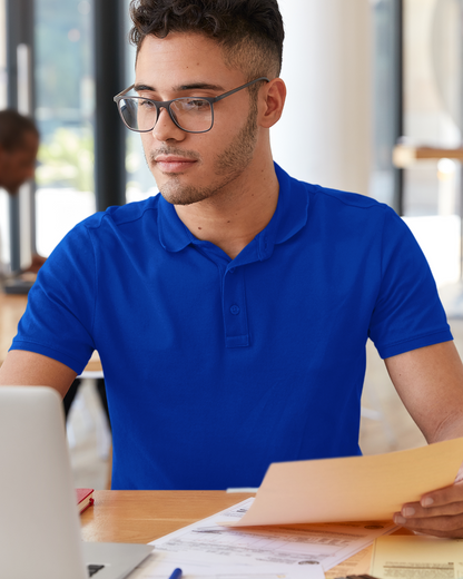 Polo T-Shirt - Royal Blue